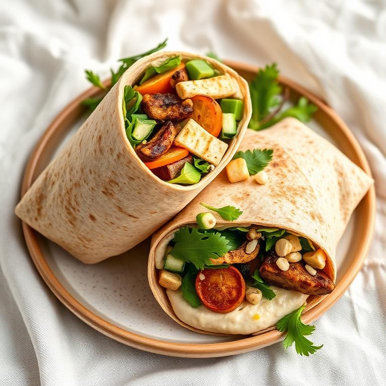 Vegan crunch wrap
