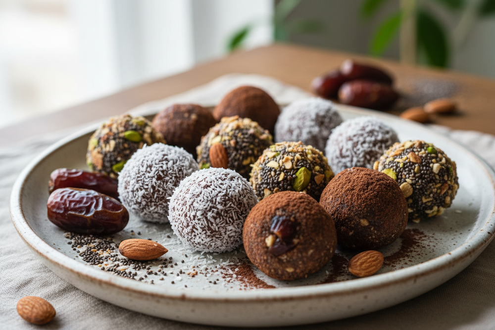 ENERGY BALLS THATS SOME HEALTHY DESSERT