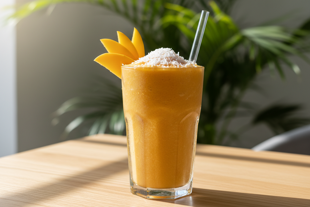 smoothie MANGO PASSION mango, coconut milk