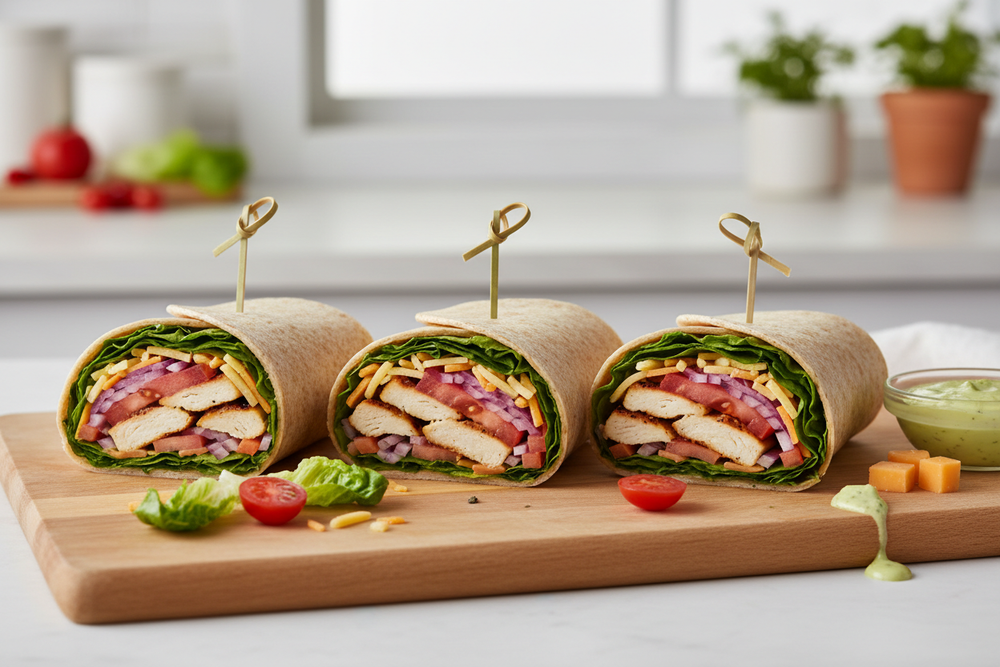 wraps but like sandwich wraps