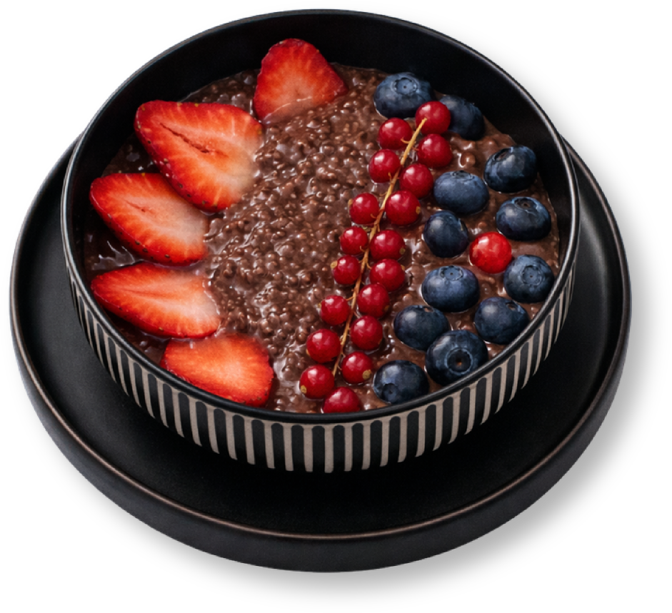 CHIA CHOCOLATE PUDDING