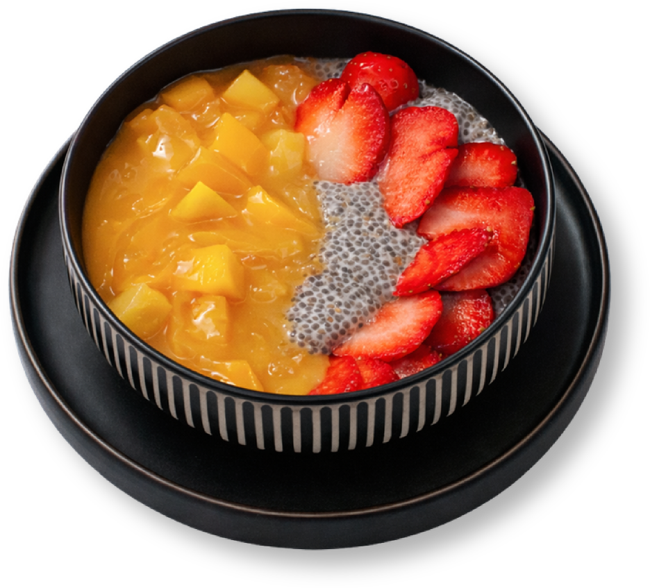 CHIA MANGO PUDDING